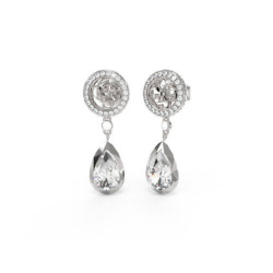 Guess 4G Light Ohrstecker Silber