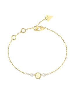 Guess Tiny Pearly Armband Gold Guess Tiny Pearly Armband Gold