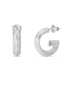 Guess G Crystal Ohrringe Silber Guess G Crystal Ohrringe Silber