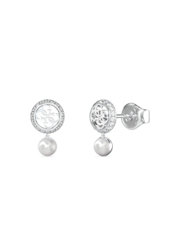 Guess Tiny Pearly Ohrstecker Silber Guess Tiny Pearly Ohrstecker Silber