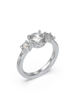 Guess Ring It`s raining rings Silber