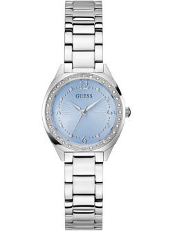 Guess Charlotte Silbrig / Blau