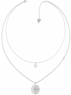 Guess Halskette Moon Phases Silber