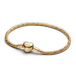 Heart Clasp Faceted Snake Chain Bracelet Heart Clasp Faceted Snake Chain Bracelet