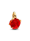 Disney Die Schöne und das Biest Verzauberte Rose Charm-Anhänger