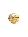 Textured Yin and Yang Mini Charm