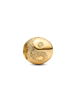 Textured Yin and Yang Mini Charm Textured Yin and Yang Mini Charm