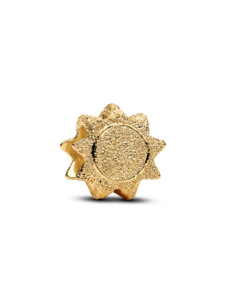Textured Sun Mini Charm Textured Sun Mini Charm
