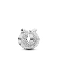 Textured Horseshoe Mini Charm