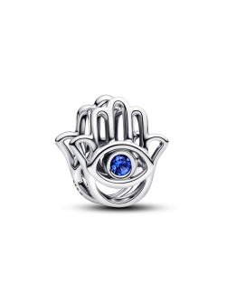 Hamsa Hand Charm Sterling silver Hamsa Hand Charm Sterling silver