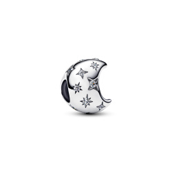 Crescent Moon charm Sterling silver Crescent Moon charm Sterling silver