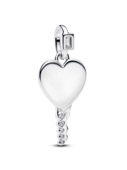 Engravable Heart Key Pendant Sterling silver Engravable Heart Key Pendant Sterling silver
