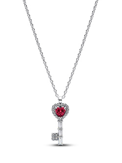 Necklace with pendant Elevated Heart Key Necklace with pendant Elevated Heart Key