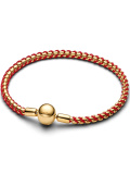 Red Cord Snake Chain Bracelet