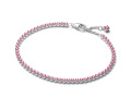 Pink Small Tennis Bracelet