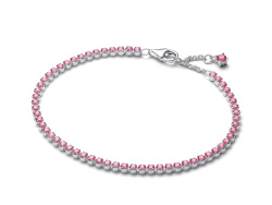 Pink Small Tennis Bracelet Pink Small Tennis Bracelet