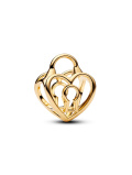 Pandora Moments Openwork Heart Padlock Charm