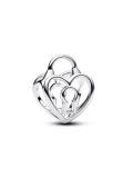 Pandora Openwork Heart Padlock Charm