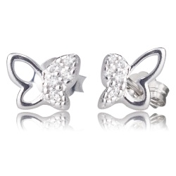 Herzengel Ohrstecker Butterfly