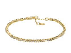 Gliederarmband Ellis Pavé Glitz Metall goldfarben