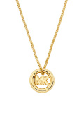 Michael Kors Halskette Kors MK Vergoldet