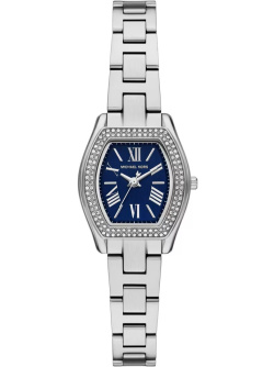 Michael Kors Chelsea Silbrig / Blau 25mm
