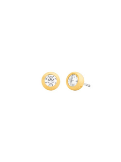 Michael Kors Premium Ohrstecker Kors Brilliance Messing vergoldet