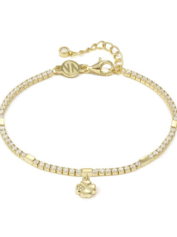 Petit Sparkle Tennis Armband Kleeblatt