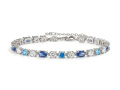 Nomination Armband Mosaica Blau