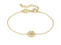 Nomination Petit Sparkle Armband Kleeblatt Vergoldet