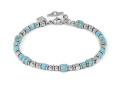 Nomination Instinctstyle Infinity Armband, Türkis, 21 cm