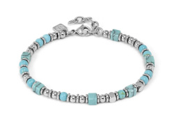 Nomination Instinctstyle Infinity Armband, Türkis, 21 cm