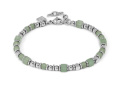 Nomination Instinctstyle Infinity Armband, Aventurin grün, 21 cm