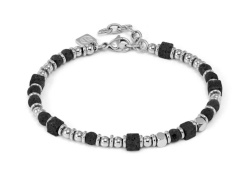 Nomination Instinctstyle Infinity Armband, Lavastein, 21 cm