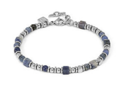 Nomination Instinctstyle Infinity Armband, Sodalite, 21 cm