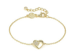Nomination Petit Sparkle Armband Herz Vergoldet Nomination Petit Sparkle Armband Herz Vergoldet