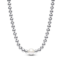 Pandora Halskette Treated Freshwater Cultured Pearl & Beads