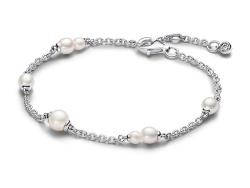 Pandora Armband Treated Freshwater Cultured Pearl Station