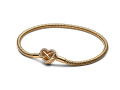 Pandora Infinity Herz Schlangen Glieder Armband