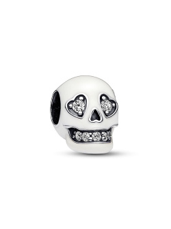 Pandora Moments Funkelnder Totenkopf Charm