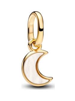 Pandora ME Charm Halbmond MOP weiss