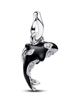 Pandora Moments Charm Orca schwarz