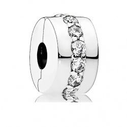 Pandora Clip Glänzendes Band