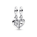 Pandora Moments Teilbarer Mutter & Tochter Charm-Anhänger