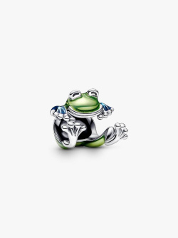 Pandora Kletternder Frosch Charm