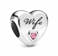 Pandora Charm Wife Love Heart