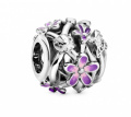 Pandora Charm Openwork Violette Daisy