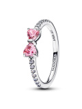 Pandora Ring Sparkling Pink Bow