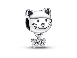 Pandora Charm Kätzchen mit Schleife