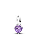 Pandora ME Violettes Chakra-Herz Mini-Charm-Anhänger